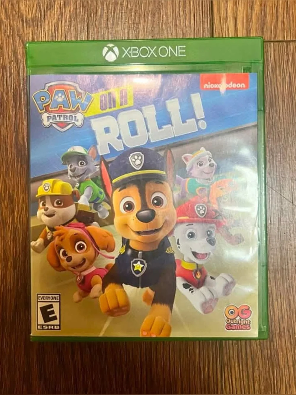 Xbox One PAW Patrol On a Roll! Video Game - Colorful Paw Patrol Cover